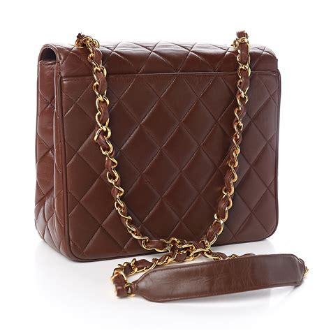 chanel medium lambskin flap bag|Chanel single pocket shoulder bags.